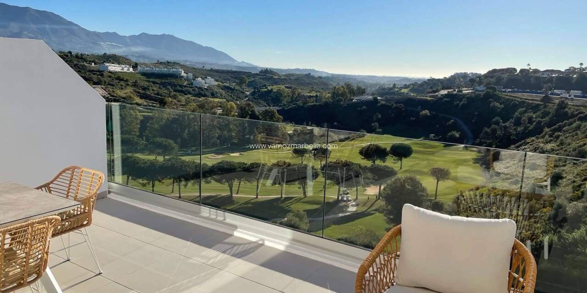 fairways la cala de mijas penthouse te koop terras aan de living