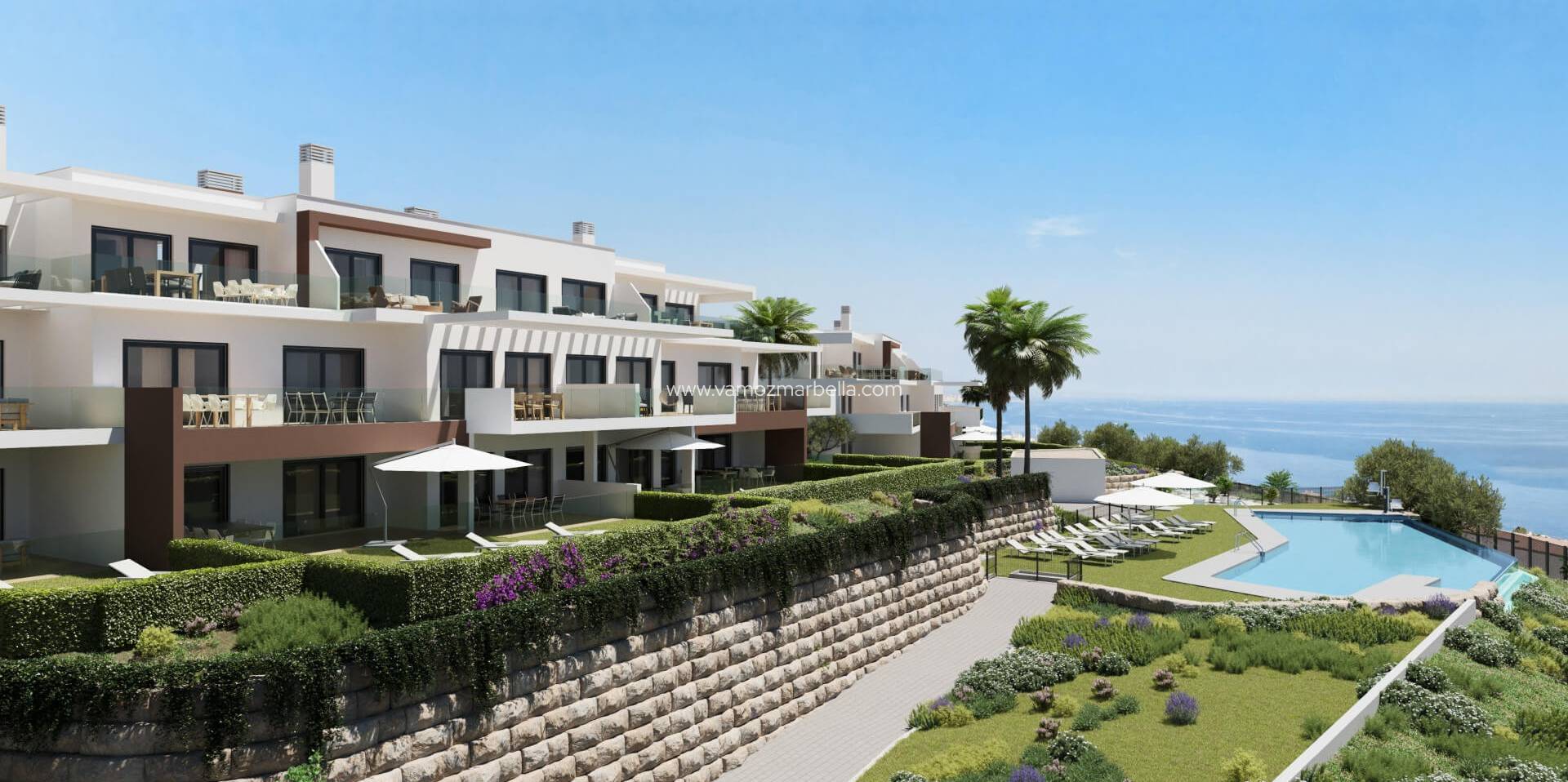 Nieuwbouw  - Appartement -
Casares / Manilva - Casares