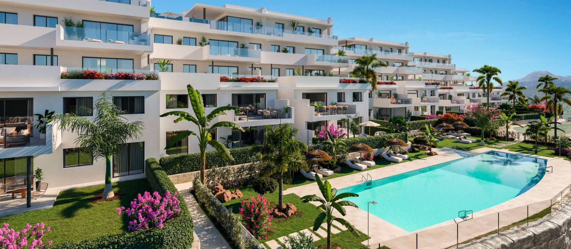 Nieuwbouw  - Appartement -
Casares / Manilva - Finca Cortesin