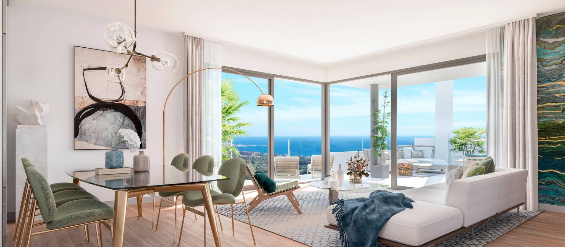 Nieuwbouw  - Appartement -
Casares / Manilva - Finca Cortesin