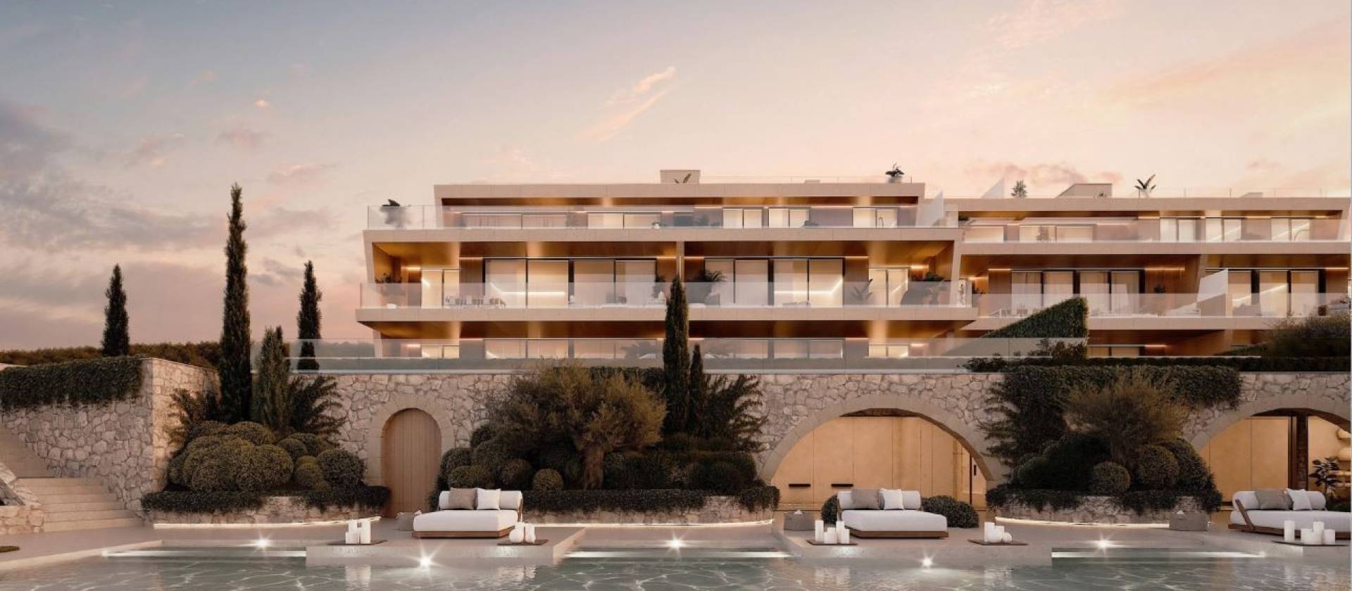 Nieuwbouw  - Appartement -
Casares / Manilva - Finca Cortesin