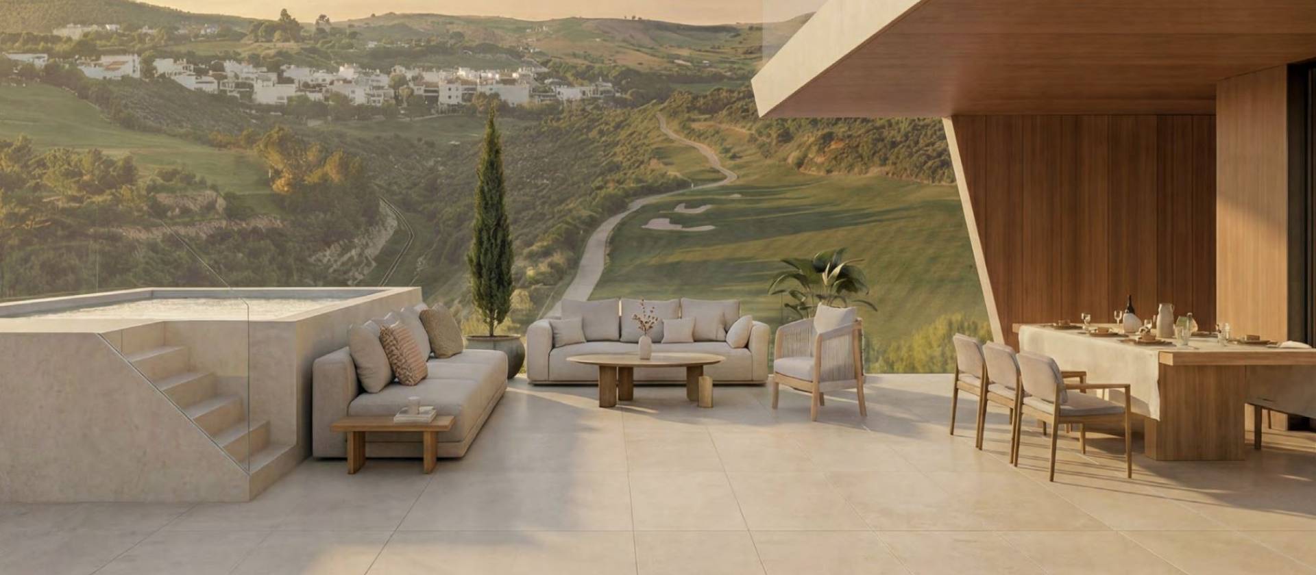 Nieuwbouw  - Appartement -
Casares / Manilva - Finca Cortesin