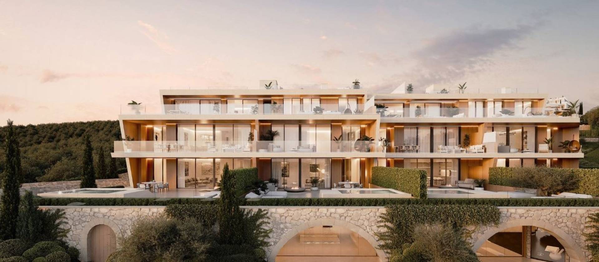 Nieuwbouw  - Appartement -
Casares / Manilva - Finca Cortesin