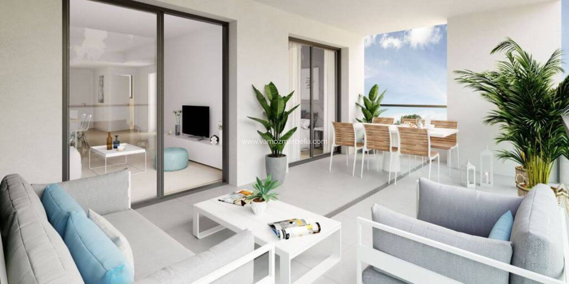 Nieuwbouw  - Appartement -
Mijas - Cala de Mijas