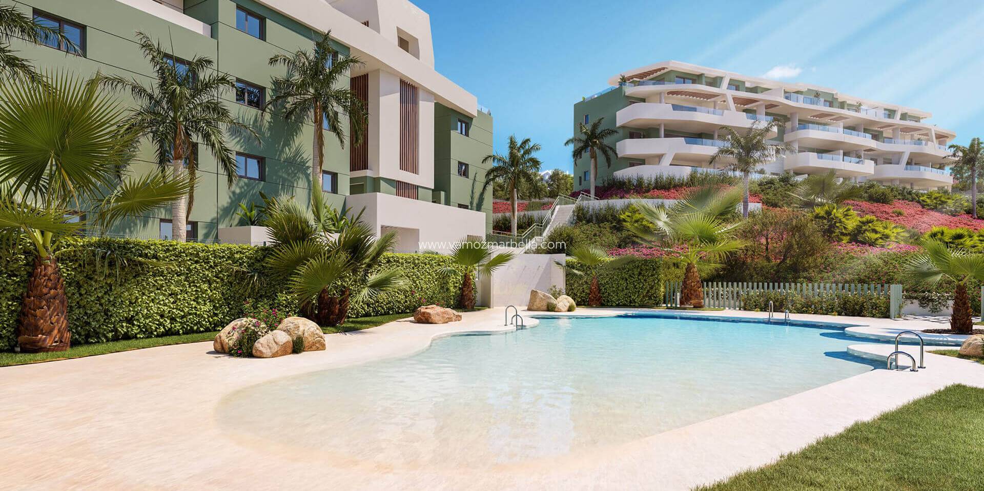 Nieuwbouw  - Appartement -
Mijas - Cala de Mijas