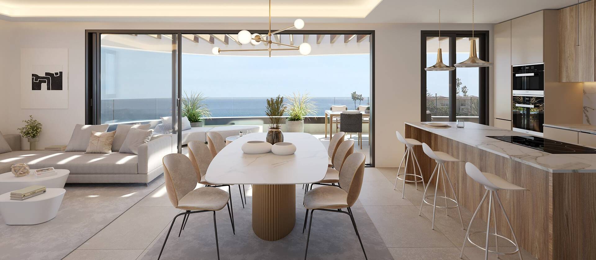 Nieuwbouw  - Appartement -
Mijas - Mijas Costa