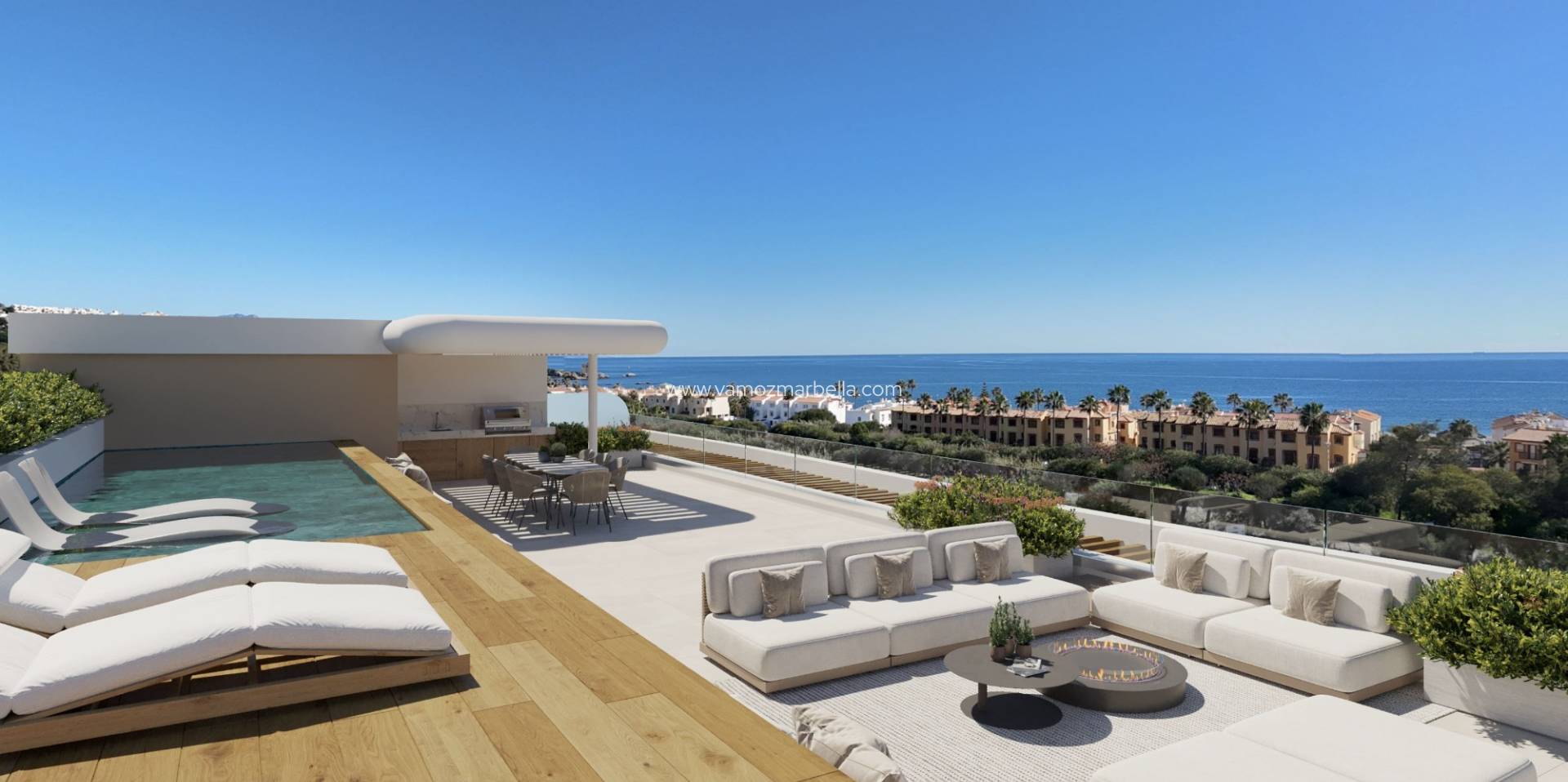 Nieuwbouw  - Penthouse -
Casares / Manilva - Doña Julia Golf