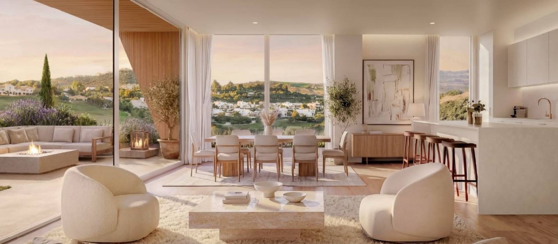 Nieuwbouw  - Penthouse -
Casares / Manilva - Finca Cortesin