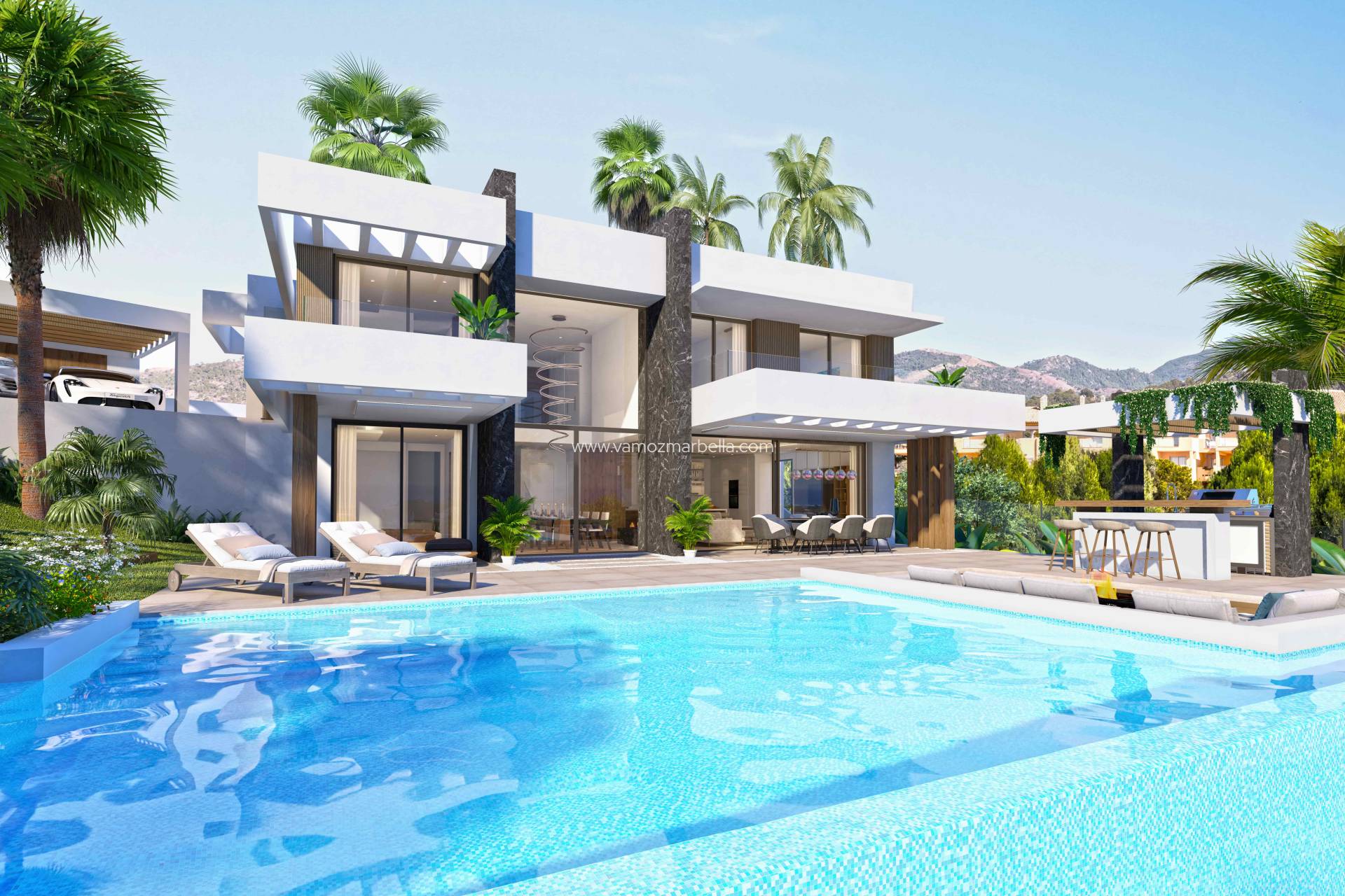 Nieuwbouw  - Villa -
Estepona - Selwo