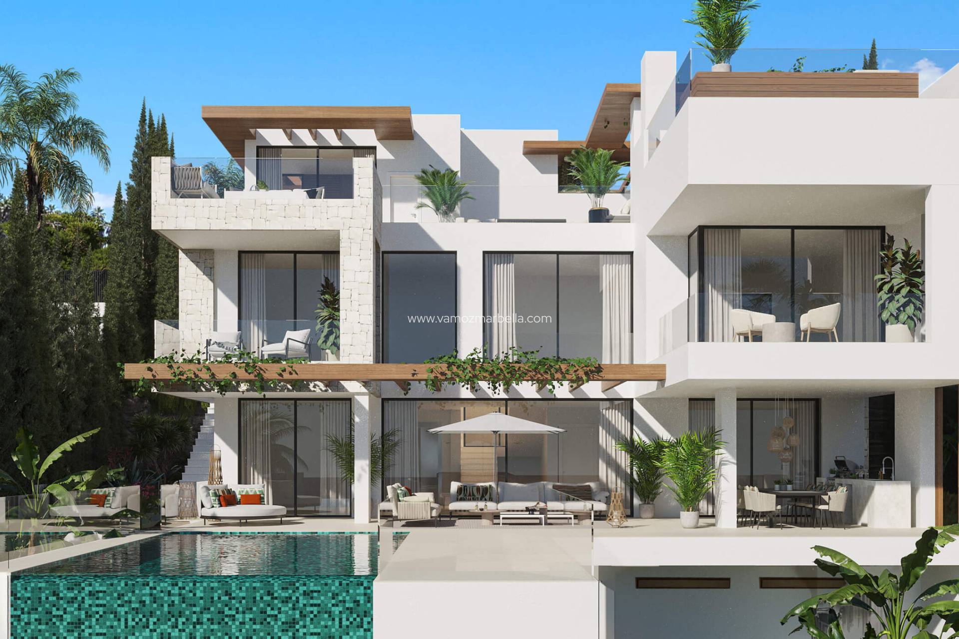 Nieuwbouw  - Villa -
Estepona - Selwo