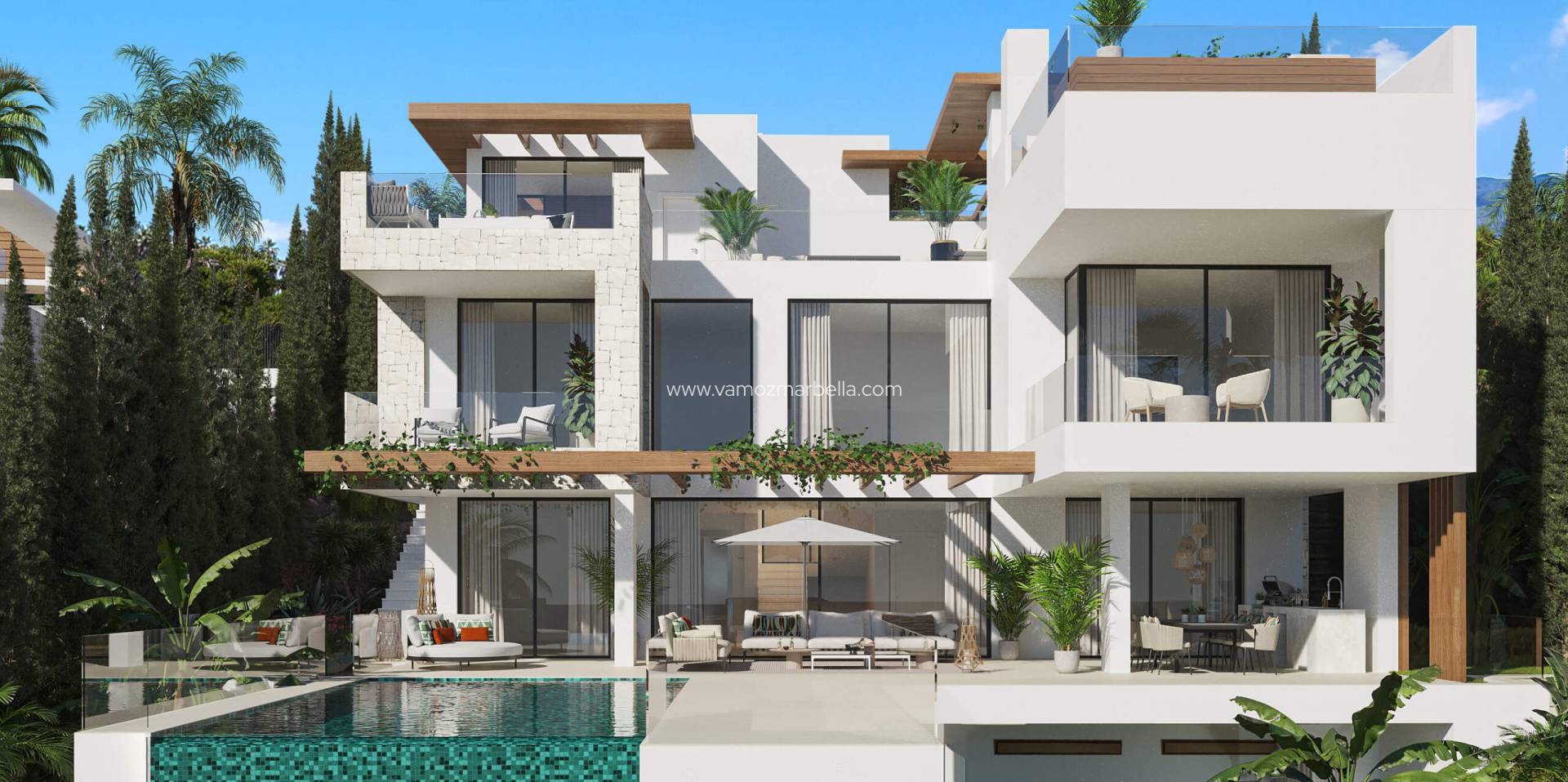 Nieuwbouw  - Villa -
Estepona - Selwo