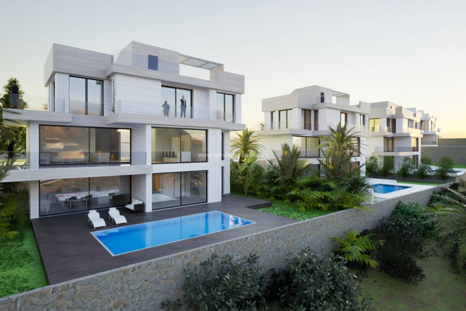 Nieuwbouw  - Villa -
Estepona