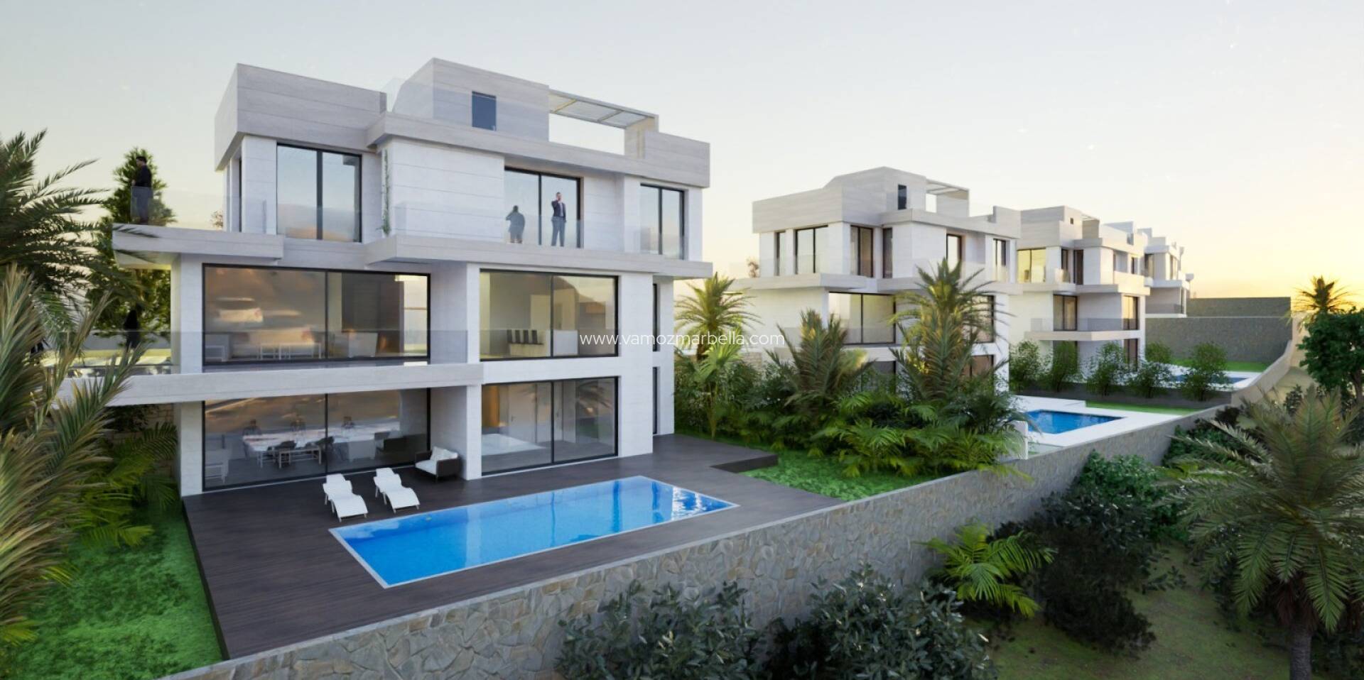 Nieuwbouw  - Villa -
Estepona