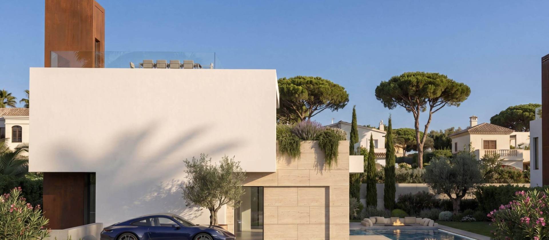 Nieuwbouw  - Villa -
Marbella - Cortijo Blanco