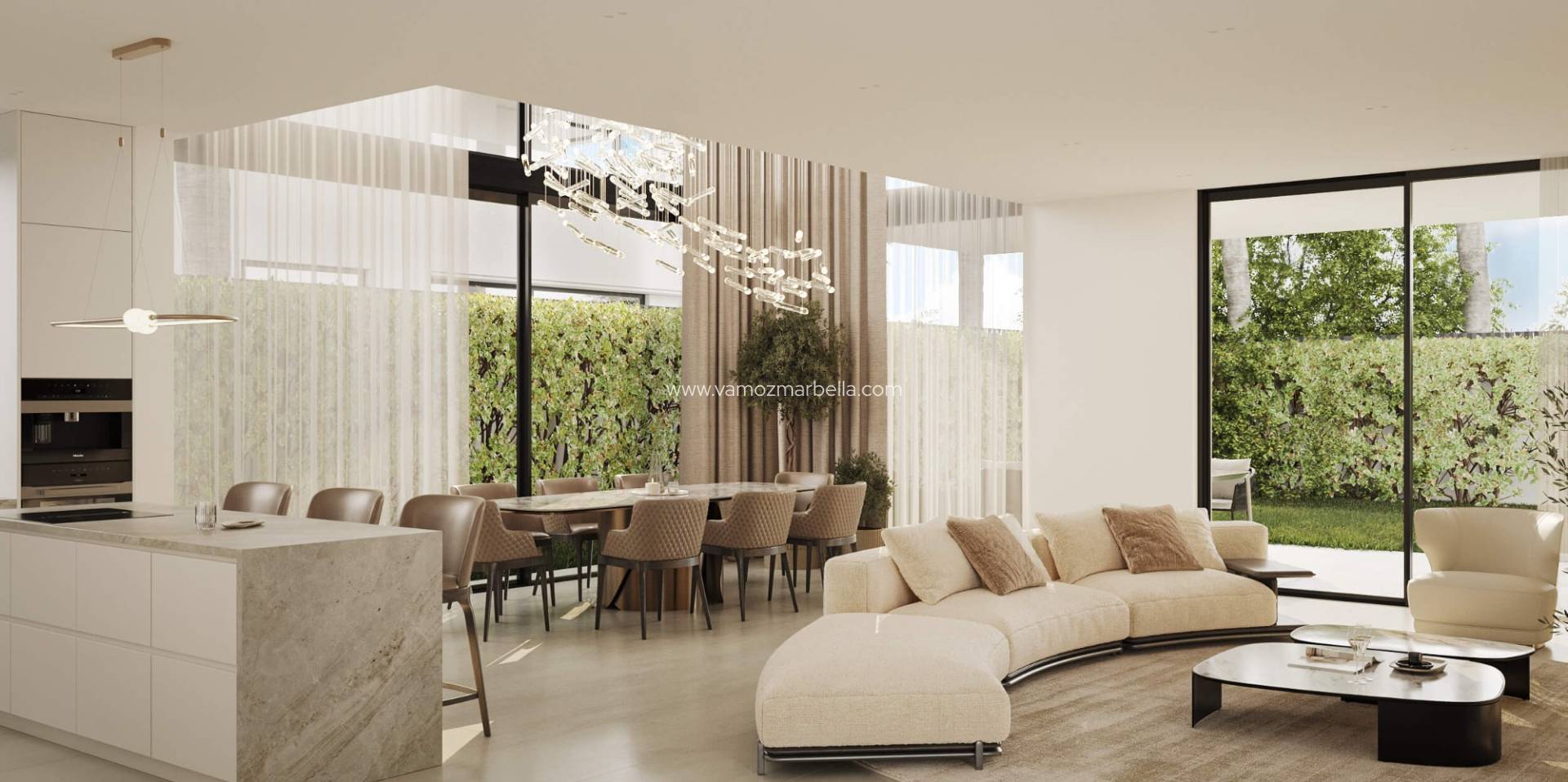 Nieuwbouw  - Villa -
Marbella - Las Chapas