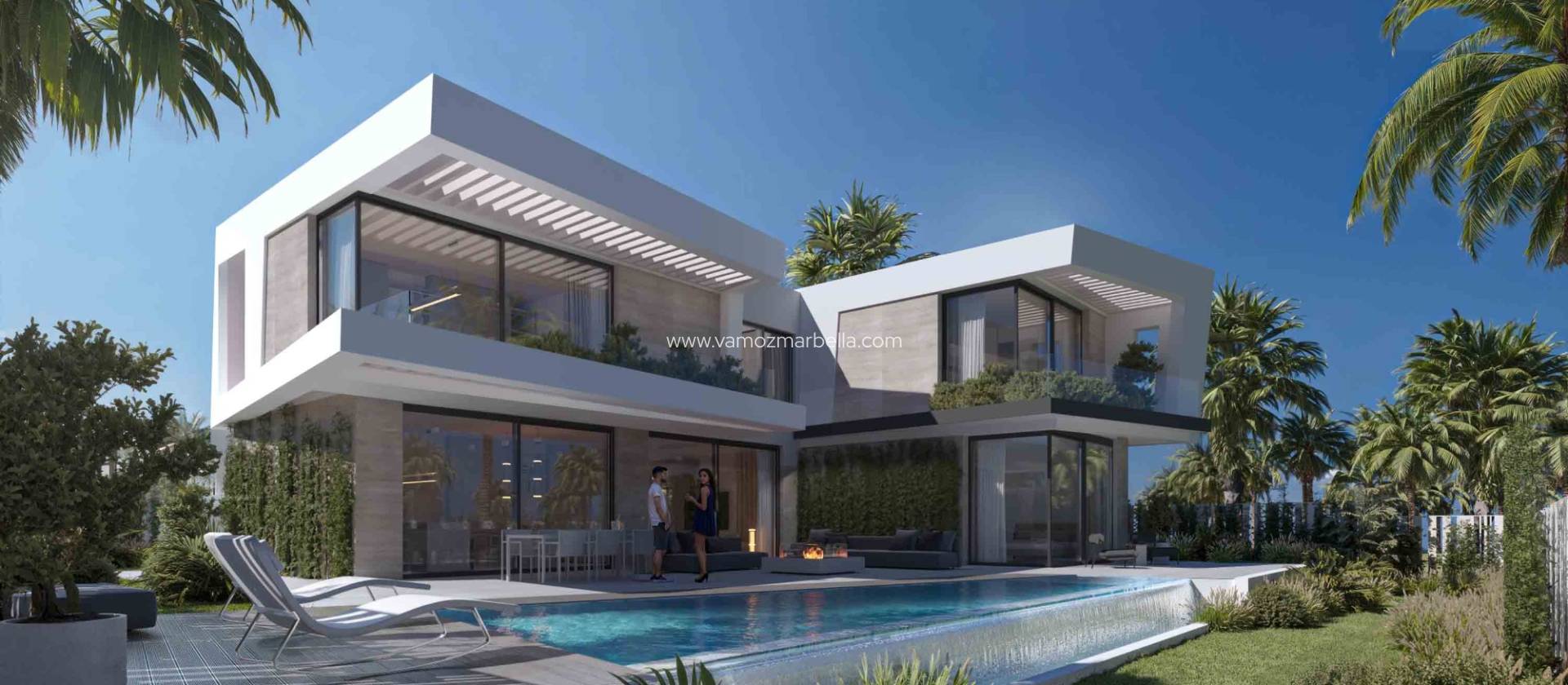 Nieuwbouw  - Villa -
Mijas - Calahonda