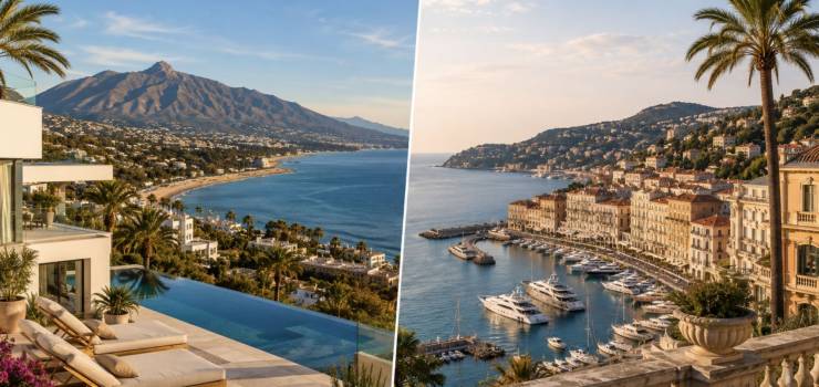 MARBELLA OF DE FRANSE RIVIERA?