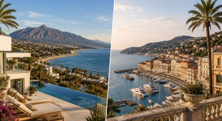 MARBELLA OF DE FRANSE RIVIERA?