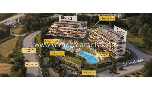 Nieuwbouw  - Appartement -
Mijas - El Chaparral