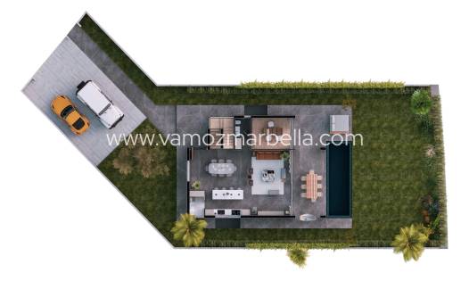 Nieuwbouw  - Villa -
Estepona - El Campanario