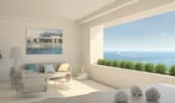 darya estepona eerstelijns zee appartement terras zeezicht