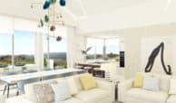 marbella club hills benahavis new golden mile appartementen penthouses te koop zeezicht living terras