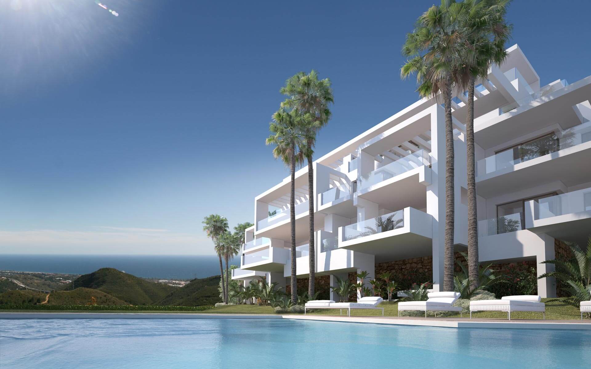 palo alto marbella appartement penthouse te koop zwembad zicht