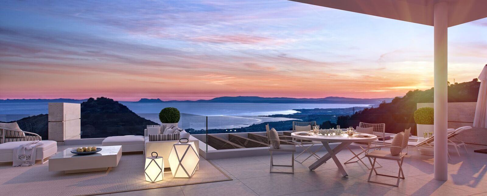 palo alto ojen marbella nieuwbouw resort luxe te koop appartement penthouse modern los pinsapos terras