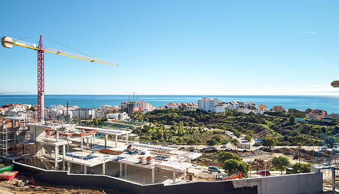 scenic appartement penthouse kopen estepona wandelafstand haven zeezicht bouw
