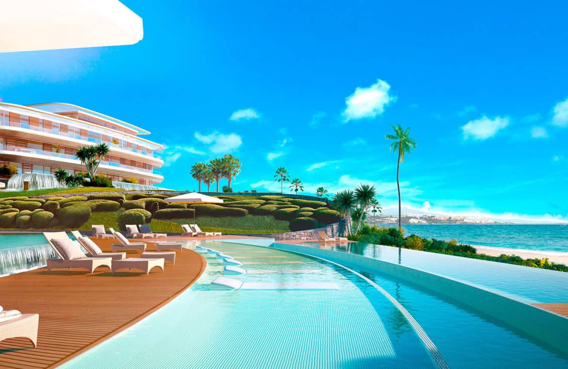 the edge estepona appartement eerstelijns strand zeezicht huis kopen marbella zwembad 1