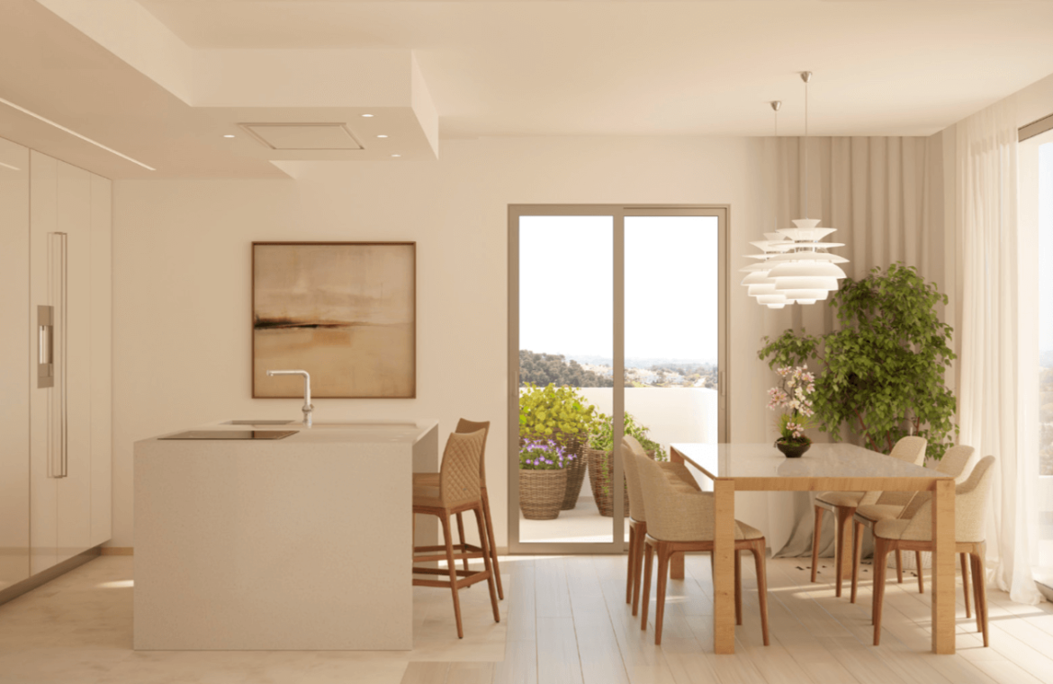 nine lions residences appartementen penthouses te koop nueva andalucia keuken