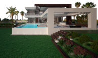 velvet cancelada villa te koop modern zeezicht nieuwbouw estepona new golden mile marbella prive tuin