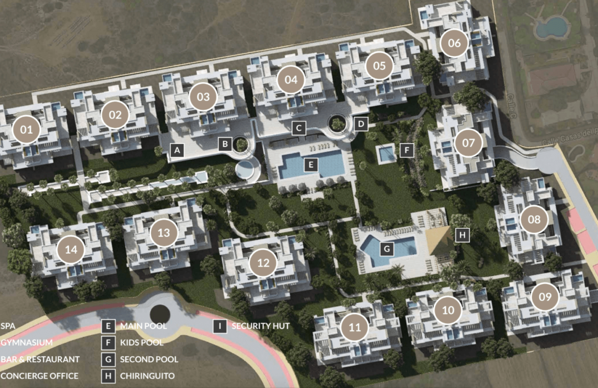 ayana estepona new golden mile resort nieuwbouw modern appartement penthouse te koop wandelafstand zee inplanting