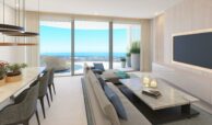 the view vamoz marbella zeezicht panoramisch zicht futuristisch modern nieuwbouw benahavis spanje costa del sol luxe exclusief concierge appartement living