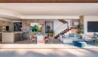 be lagom moderne villa kopen marbella benahavis zeezicht nieuwbouw living