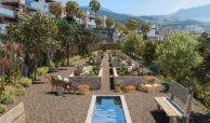 be lagom moderne villa kopen marbella benahavis zeezicht nieuwbouw tuin