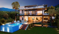 be lagom moderne villa kopen marbella benahavis zeezicht nieuwbouw zwembad