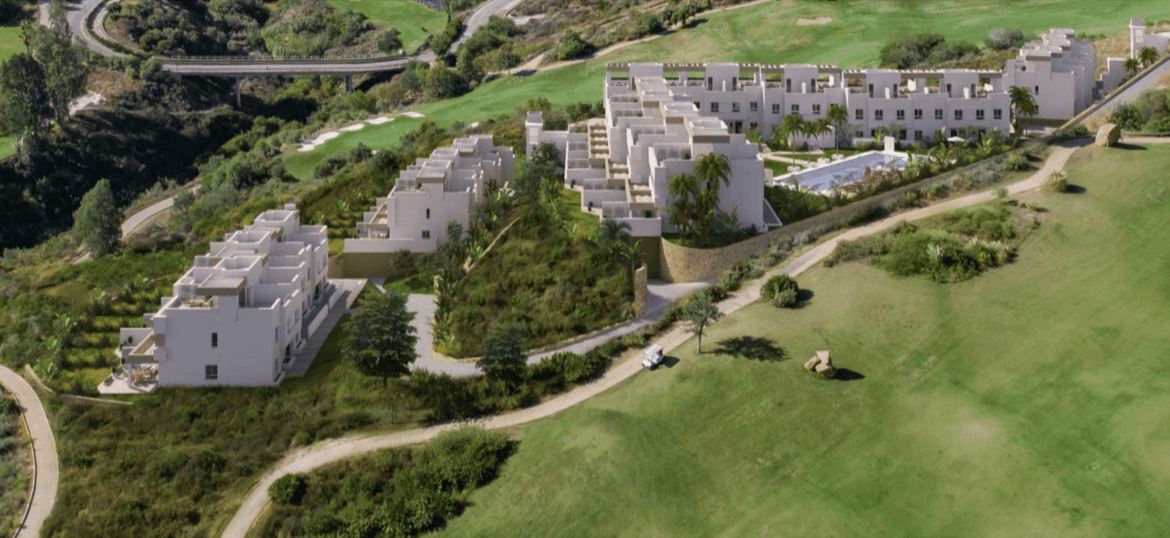 natura taylor wimpey la cala golf resort mijas costa del sol huizen te koop nieuwbouw zeezicht solarium complex