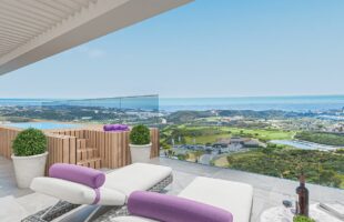 one heights cala de mijas calanova golf resort appartement kopen costa del sol spanje zeezicht solarium