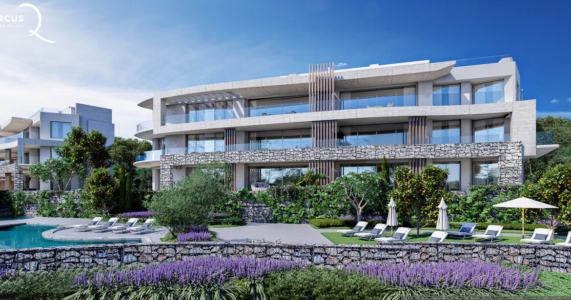 quercus real de la quinta nueva andalucia costa del sol spanje resort golf appartement penthouse te koop nieuwbouw zeezicht luxe