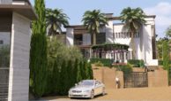 los palacetes de puerto banus marbella costa del sol spanje nieuwbouw villa kopen zeezicht beveiligd