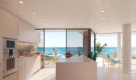 the sapphire estepona exclusief eerstelijns strand zeezicht appartement te koop costa del sol keuken