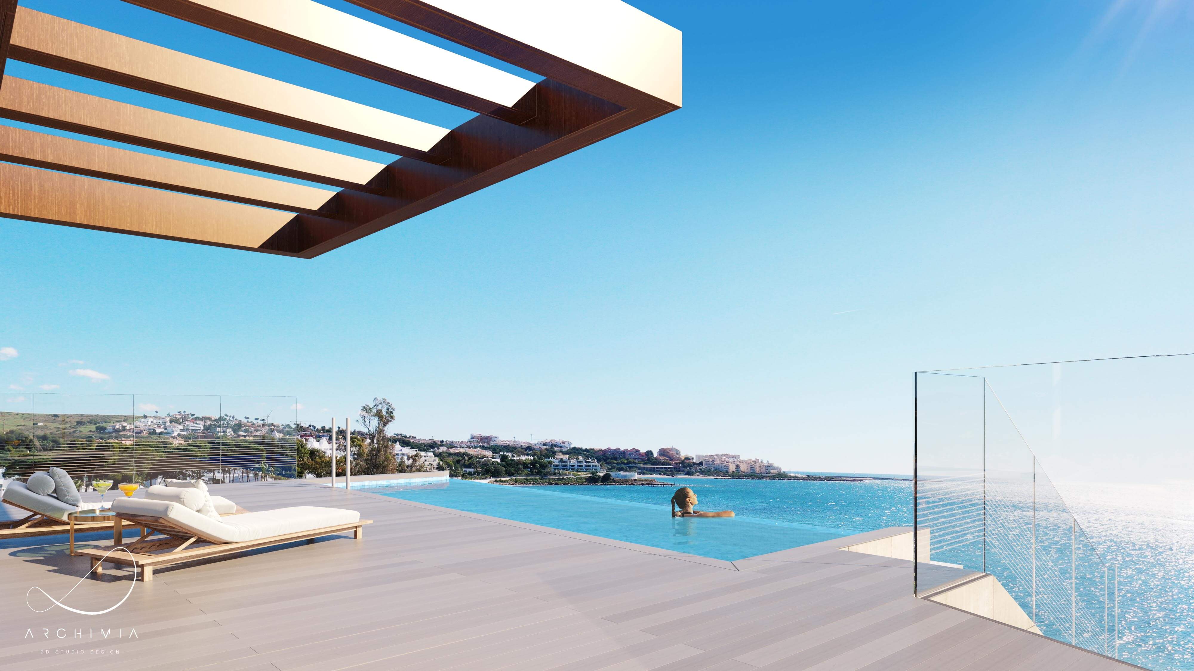 the sapphire estepona exclusief eerstelijns strand zeezicht appartement te koop costa del sol penthouse
