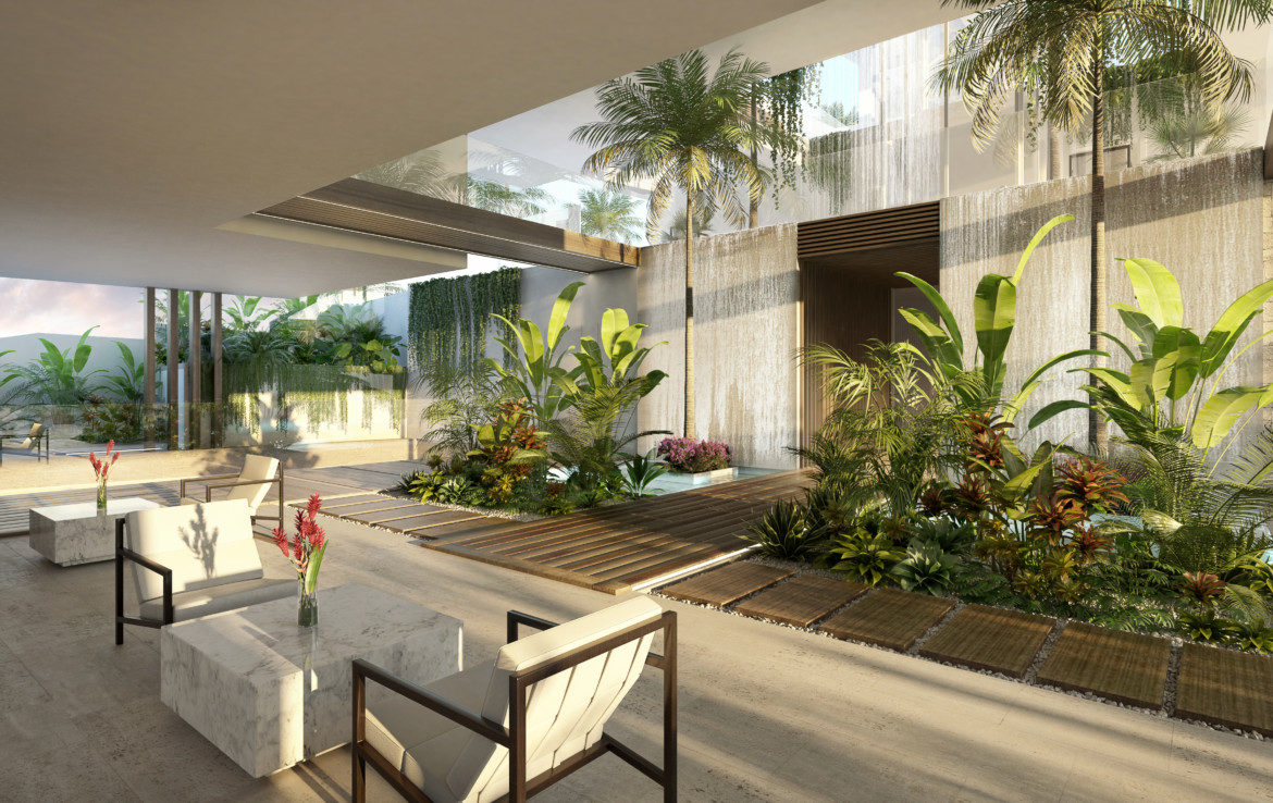 ikkil bay estepona costa del sol eerstelijns strand luxe appartement te koop zeezicht kleinschalig resort
