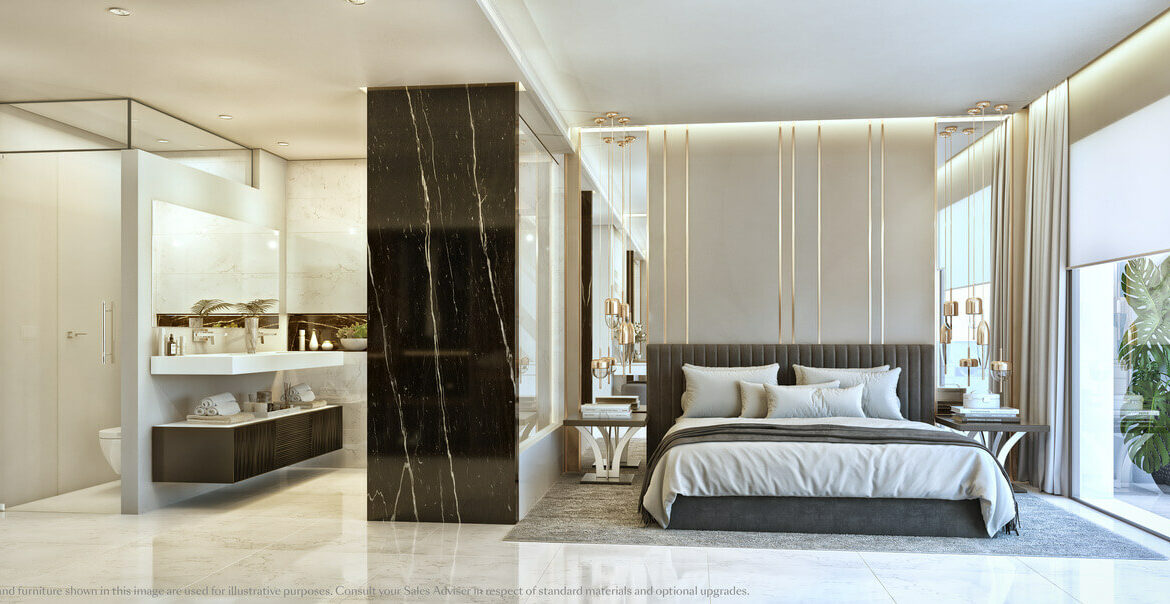 palo alto marbella costa del sol granados spanje vamoz zeezicht luxe modern resort slaapkamer