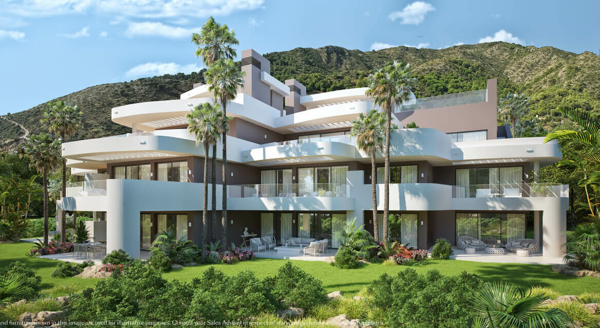 palo alto marbella costa del sol granados spanje vamoz zeezicht luxe modern resort tuin