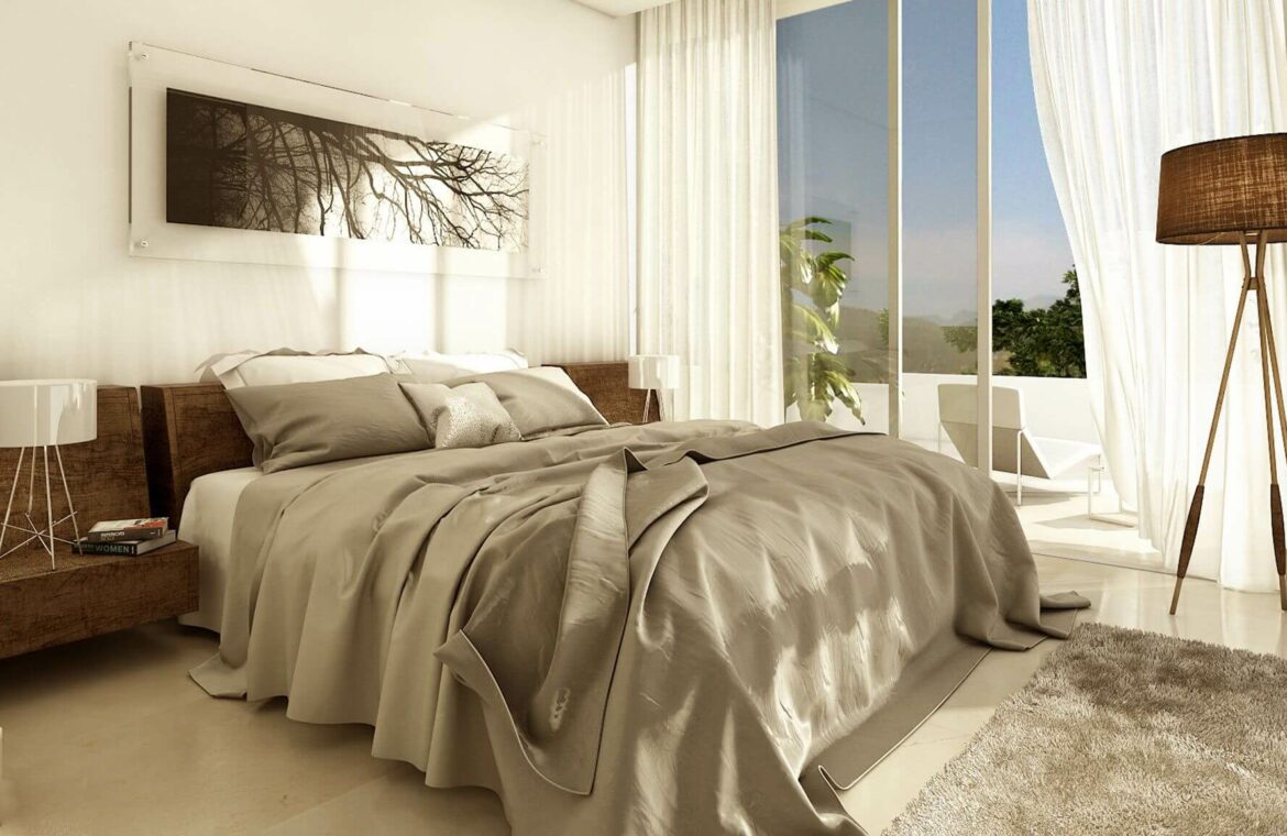 la finca de marbella rio real costa del sol spanje luxe nieuwbouw villa te koop master slaapkamer