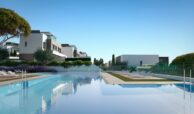 serene atalaya golf estepona costa del sol huis kopen nieuwbouw zeezicht wandelafstand zwembad