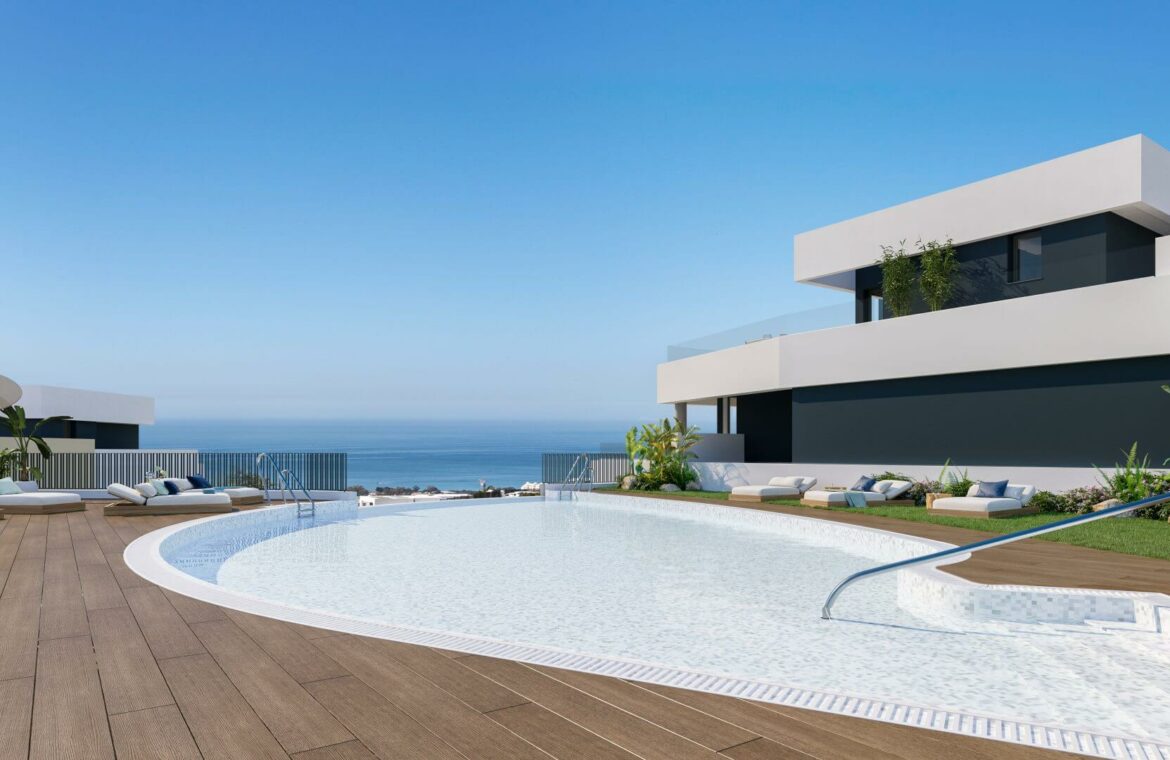 medblue monteros vamoz marbella costa sol spanje zeezicht nieuwbouw appartement penthouse kopen zwembad