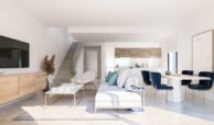 Alya Mijas Costa del Sol Spanje te koop huis townhouse Vamoz Marbella nieuwbouw salon